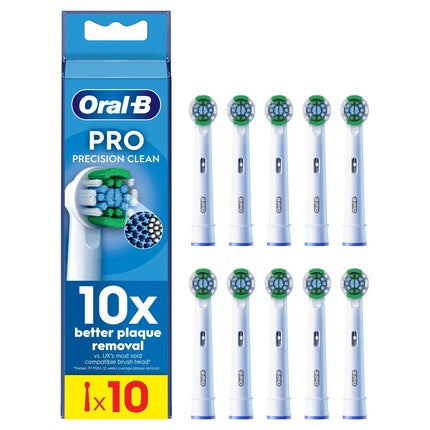 Perii de dinți electrice Oral-B Pro Precision Clean, albe, set 10 bucăți