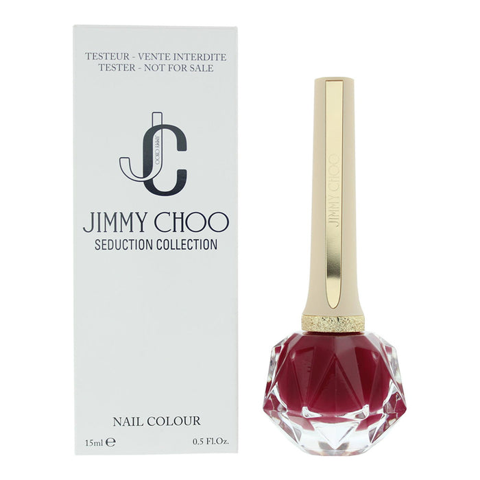 Lac de unghii Jimmy Choo Seduction, lucios, nuanța 003 Prună sălbatică, 15 ml, tester