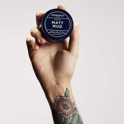 Argilă păr, Murdock London, Matt Mud, 50ml, albastru