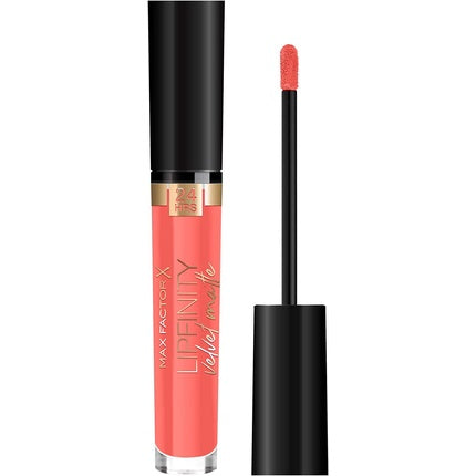 Ruj lichid, Max Factor, Lipfinity Velvet Matte, 4ml, Orange Glow