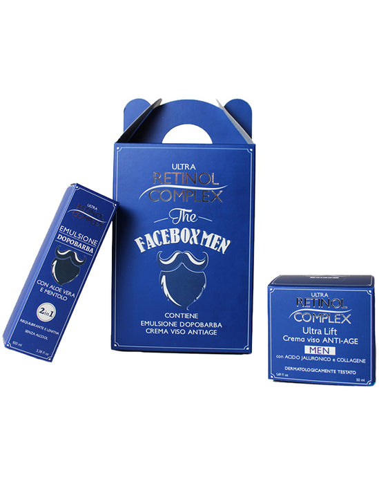 Set de îngrijire a feței Retinol Complex Ultra Retinol Complex, after shave 100 ml + cremă anti-age 50 ml