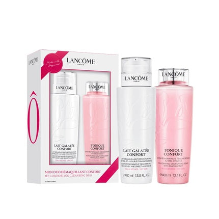 Set cadou Lancôme Duo Confort: 400ml Lait Galatée + 400ml Tonique