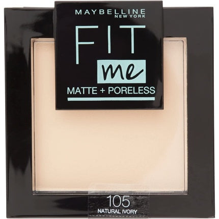 Pudra Corporala, Maybelline New York, Fit Me Matte + Poreless 105 Natural
