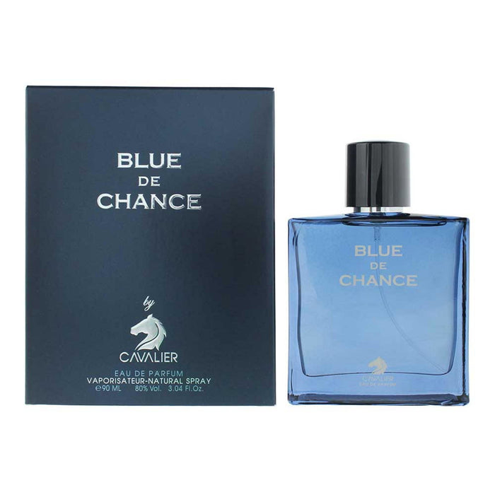 Apă de parfum Cavalier Blue De Chance, pentru bărbați, 90 ml