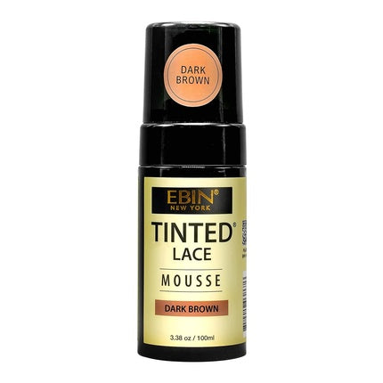 Mousse de ten Ebin New York, Tinted Lace Mousse, Dark Brown, 100ml