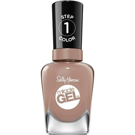 Lac de unghii, Sally Hansen, Miracle Gel, nuanta nude, 14.7ml