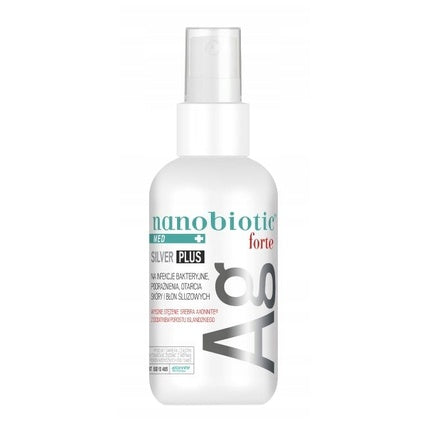 Nanobiotic Med+ Silver Plus Forte - Spray antiseptic, 75 ml