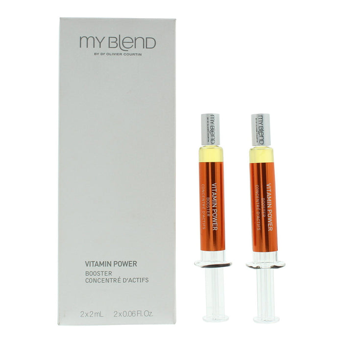 Set concentrat facial Clarins My Blend Vitamin Power Booster, cu vitamine, 2 x 2 ml