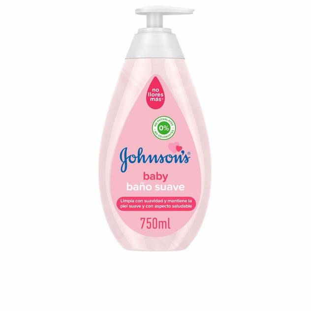 Gel de duș Johnson's Baby Baño Suave, pentru bebeluși, fără săpun, 750 ml