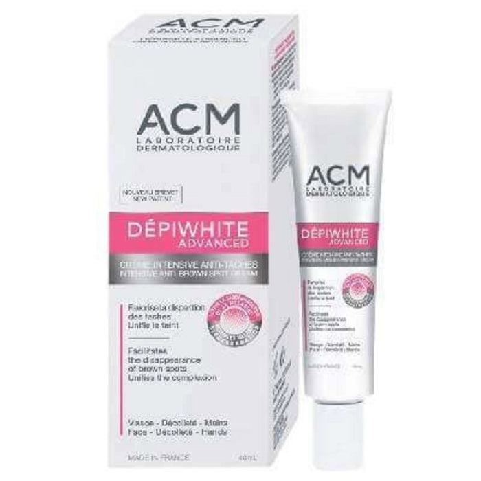 Cremă de față și mâini Laboratoire ACM Depiwhite Advanced, anti-pete întunecate, 40 ml