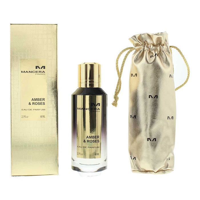 Apă de parfum Mancera Amber & Roses, unisex, 60 ml