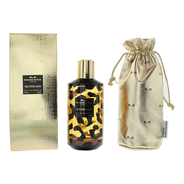 Apă de parfum Mancera Wild Rose Aoud, unisex, 120 ml