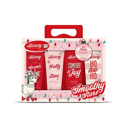 Set Cadou Îngrijire Corp Grace Cole, Christmas Sweets Cocoa Vanilla, 4 buc