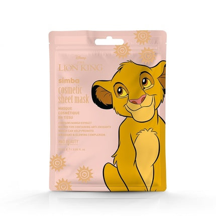 Mască Față, Mad Beauty, Simba, galben