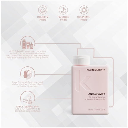 Spray styling Kevin Murphy Anti-Gravity roz 150ml