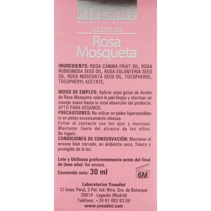 Ulei de corp, Ynsadiet, 30 ml, greutate 120g