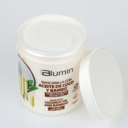 Masca de păr Blumin, Ulei de cocos și bambus, 700ml, alb