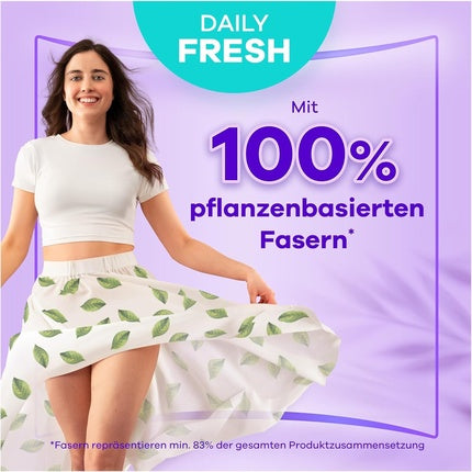 Lenjerie igienică panty liner, Always Daily Fresh Normal, 100% fibre vegetale, ambalaj 42 buc