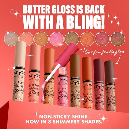 Lip Gloss, NYX, Butter Gloss, maro lucios