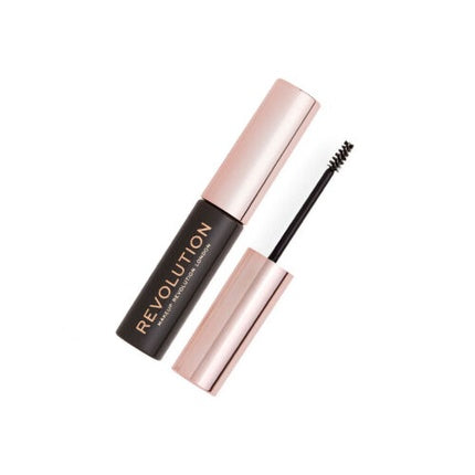 Gel de sprâncene Makeup Revolution Brow Gel Dark Brown 6ml