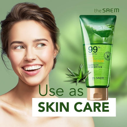 Gel de Aloe Vera, The Saem, 300ml, verde