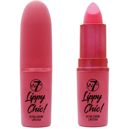 Ruj mat W7 Lippy Chic Back Chat, roz