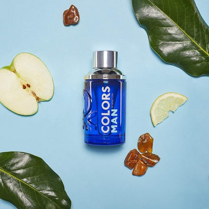 Eau De Toilette, Benetton, Colors Man, albastru