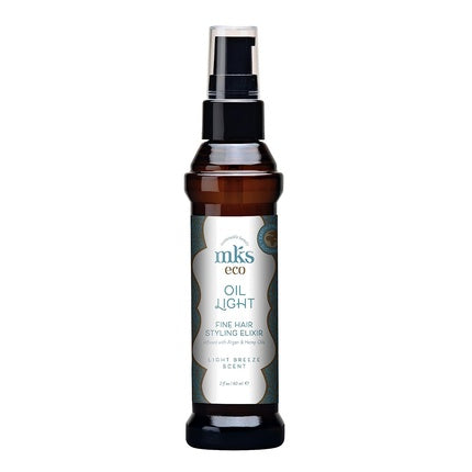 Ser de păr, Earthly Body MKS Eco Light, ulei argan și cânepă, 60 ml
