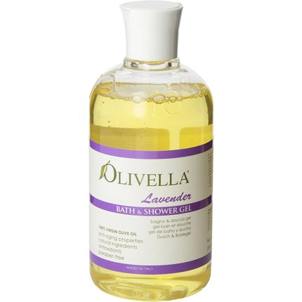 Gel de Duș și Baie cu Lavandă, Olivella, 533 ml, cu ulei de măsline