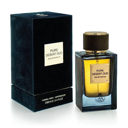 Eau de Parfum Fragrance World Pure Desert Oud 100ml Unisex