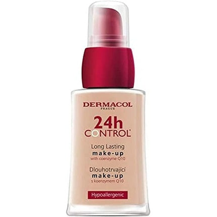 Fond de ten lichid, Dermacol Dc, 24H Control, Porțelan