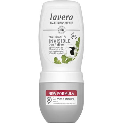 Deodorant roll-on Lavera Natural & Invisible, 48h, 75 ml
