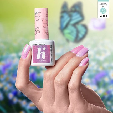 Lac gel Hi Hybrid, Twinkle Pink, 5ml