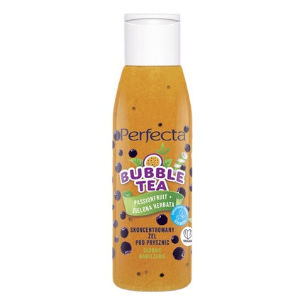 Gel de duș Perfecta Bubble Tea Passionfruit Green Tea, 100ml
