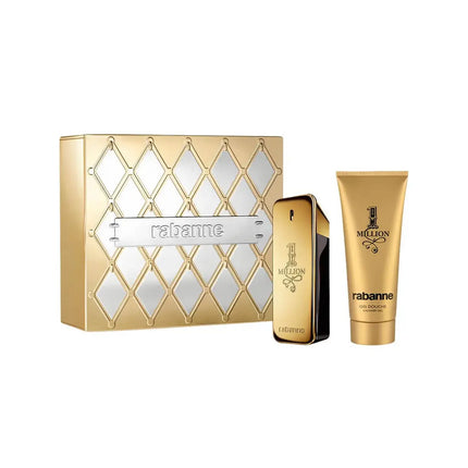 Set Parfum Rabbane 1 Million, Apa de Toaletă și Gel de Duș pentru Bărbați