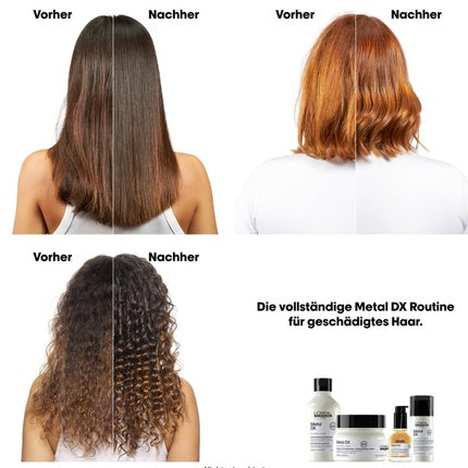 Set Îngrijire Păr, L'Oréal Professionnel, Metal DX, Negru