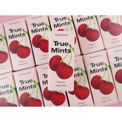 Gum On A Mission Mints - Cireșe | Lozenges pe bază de plante | Vegan și fără zahăr
