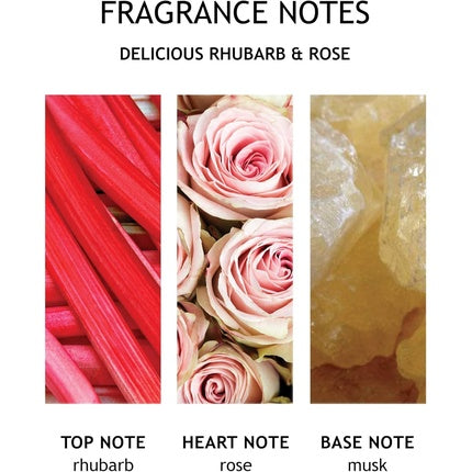 Loțiune de mâini, Molton Brown, Delicious Rhubarb and Rose, 300 ml, alb