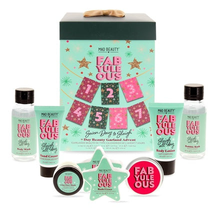 Calendar Advent Mad Beauty FabYuleOus, 7 zile, produse baie si corp