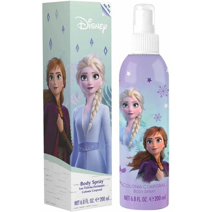Spray de corp copii, Air Val, Frozen II, 200ml, model Elsa