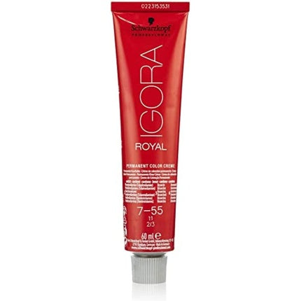 Vopsea de par, Schwarzkopf, IR 7-55 Blond Mediu Auriu Extra, 60ml