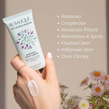 Cremă de noapte, Rosalique, 50ml, pentru piele sensibilă