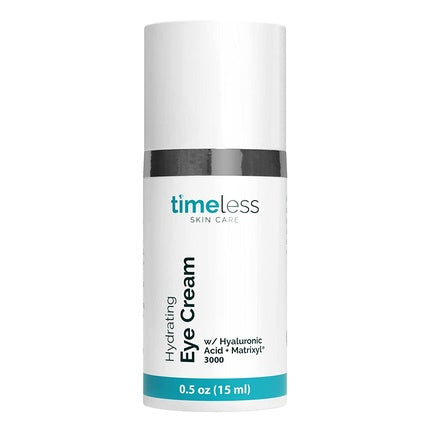 Cremă pentru ochi hidratantă Timeless Skin Care, cu Acid Hialuronic și Matrixyl, 14g