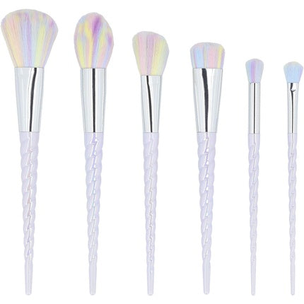 Set pensule machiaj, Tb Tools For Beauty, 6 piese, pastel
