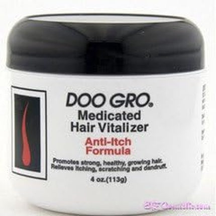 Doo Gro Medicated Hair Vitalizer Anti Itch Formula, Crema pentru scalp, 113g