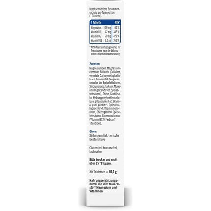 Tablete Taxofit Magnesium 600 Forte, Supliment Mineral, 30 Bucăți