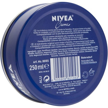 Cremă Corp, Nivea, 250ml, Albastru