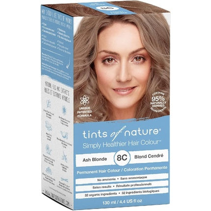 Vopsea de păr permanentă Tints of Nature 8N Natural Light Blonde, 130ml
