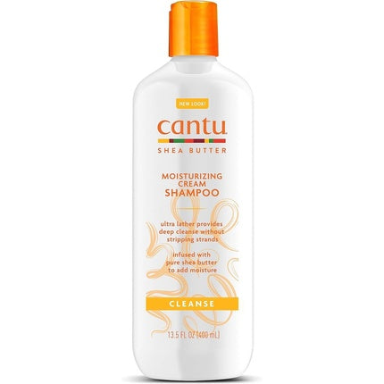 Șampon nutritiv, Cantu, cu unt de shea, 400ml