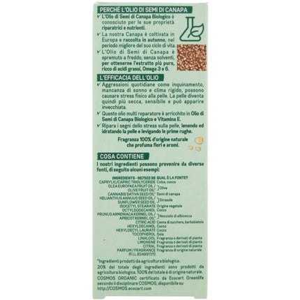 Ulei corp, Garnier, Bio Canepa, 30ml
